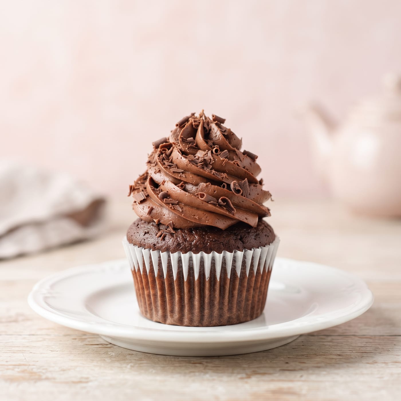 Keto Double Chocolate Cupcakes