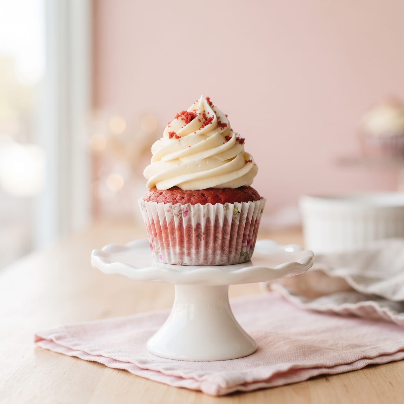 Keto Red Velvet Cupcakes