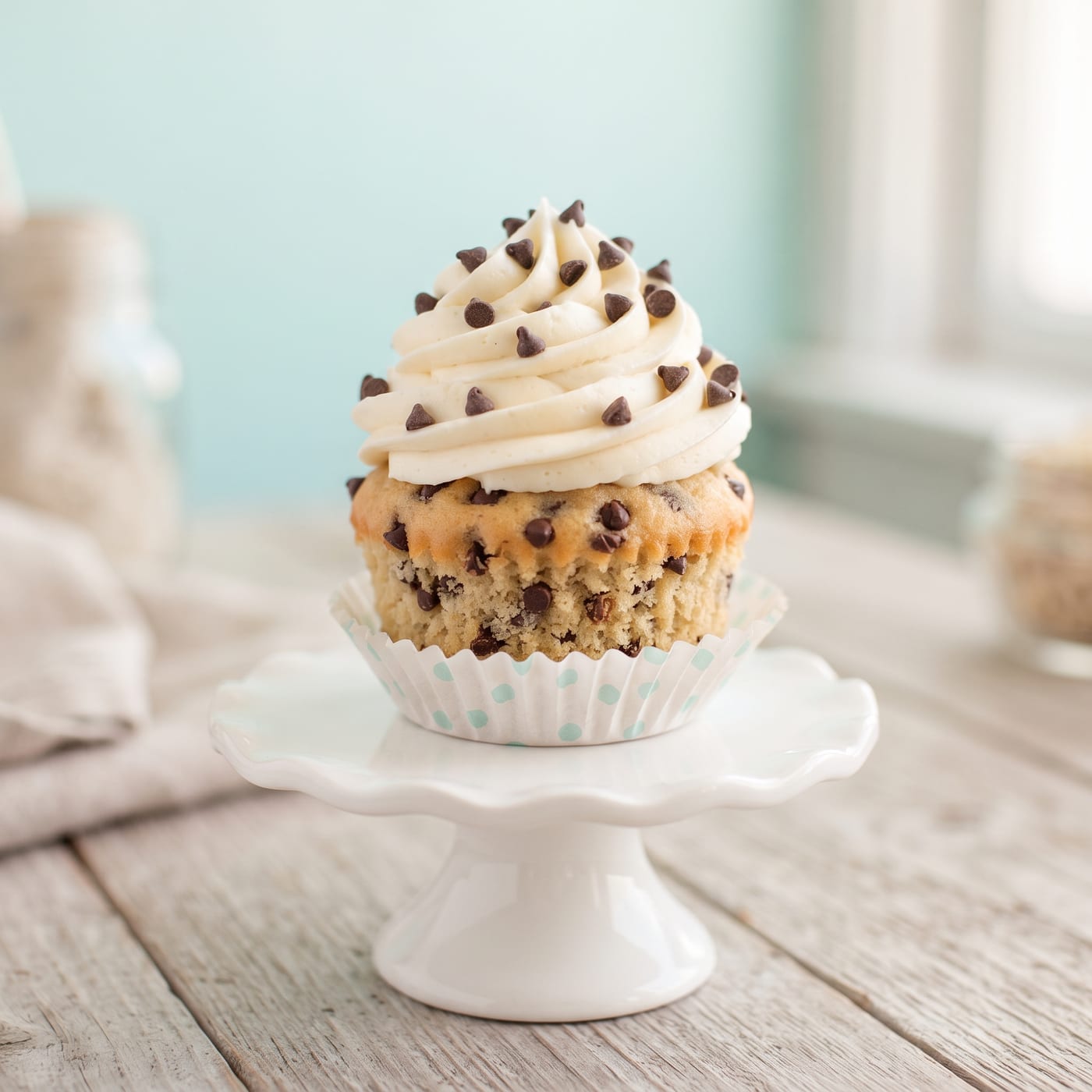 Nut-Free Chocolate Chip Cupcakes