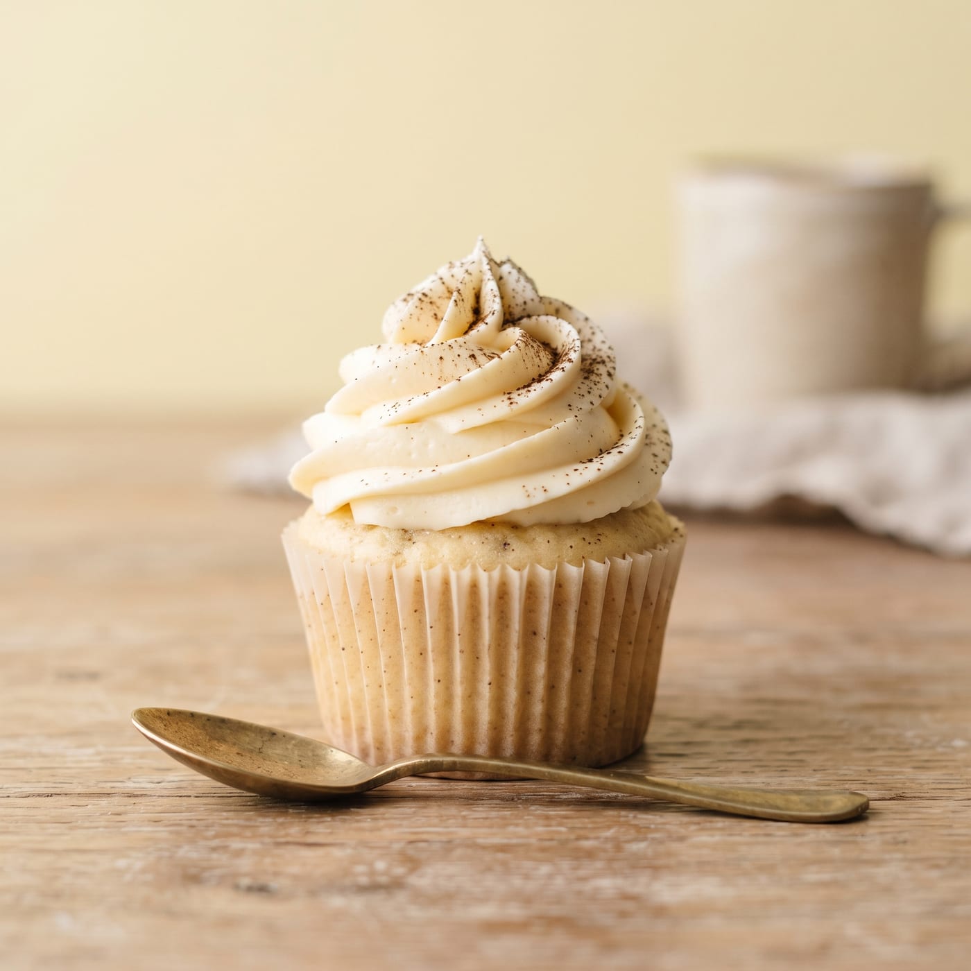Nut-Free Vanilla Latte Cupcakes