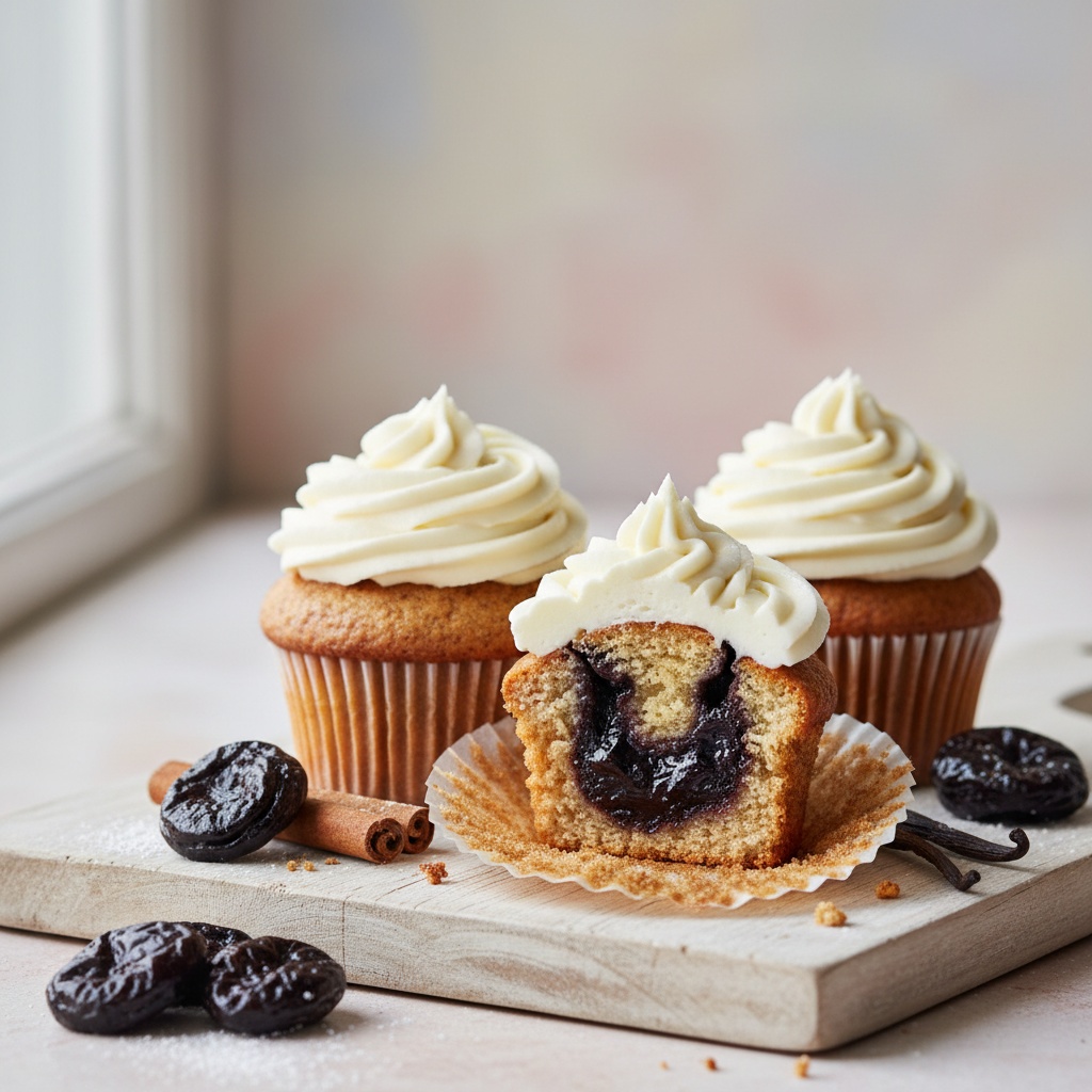 Prune Cupcakes - classic cupcake recipe