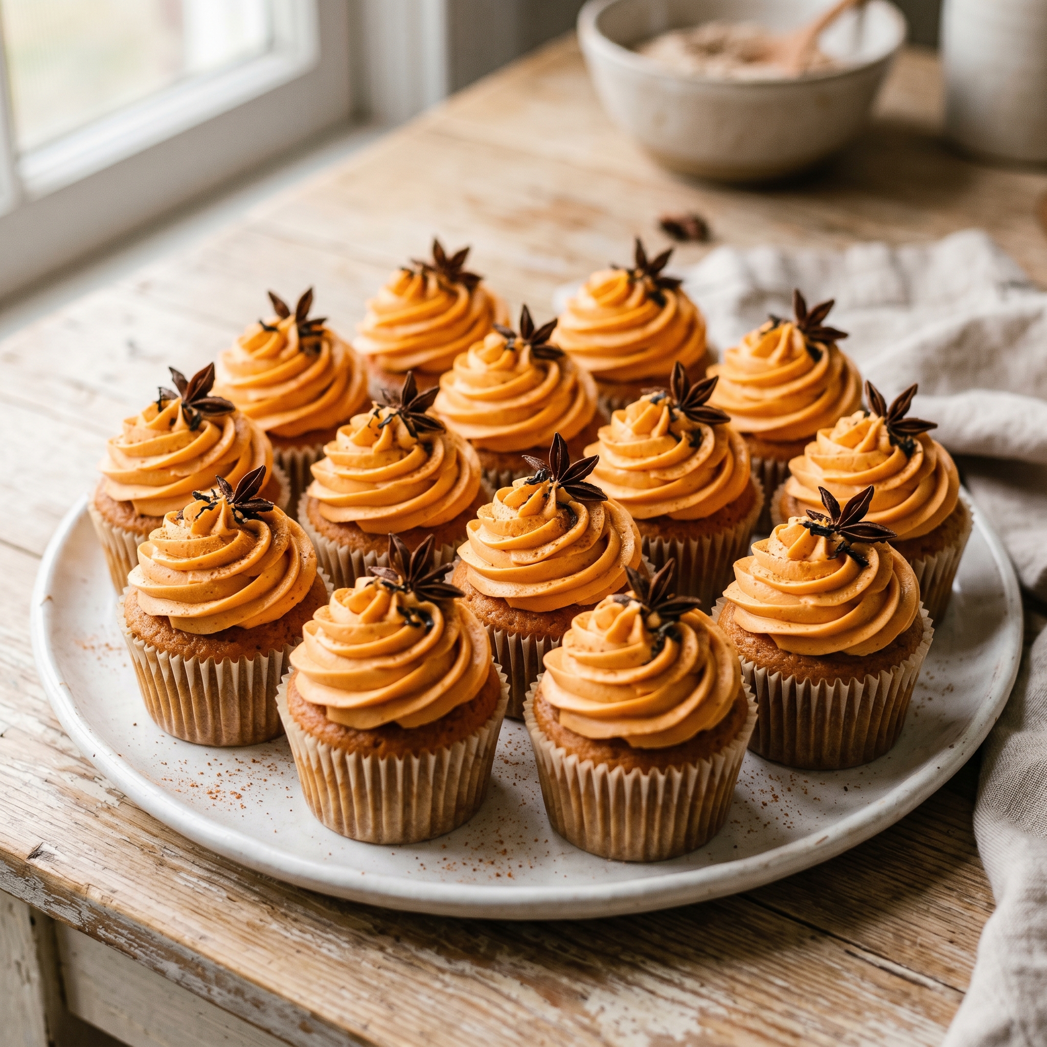 Thai Tea Cupcakes - tropical cupcake recipe